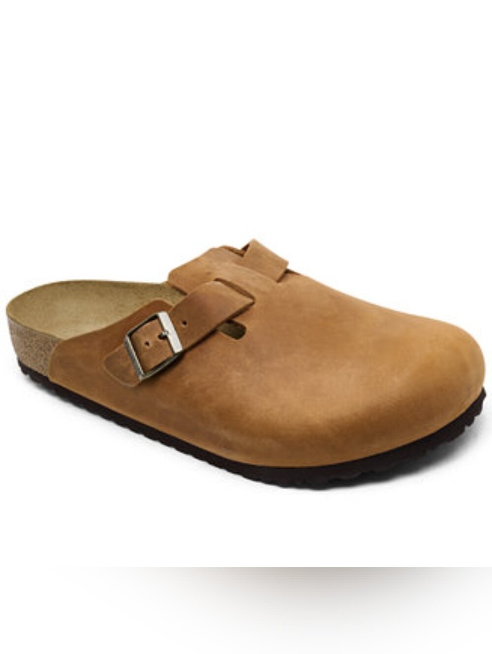 Birkenstock Men's Leather Boston Clogs .